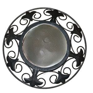 Black Floral Wall Mirror Home Interiors